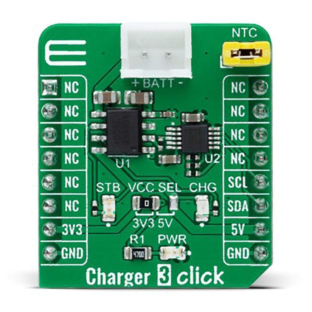 Mikroelektronika d.o.o. MIKROE-4449 Charger 3 Click Board - The Debug Store UK