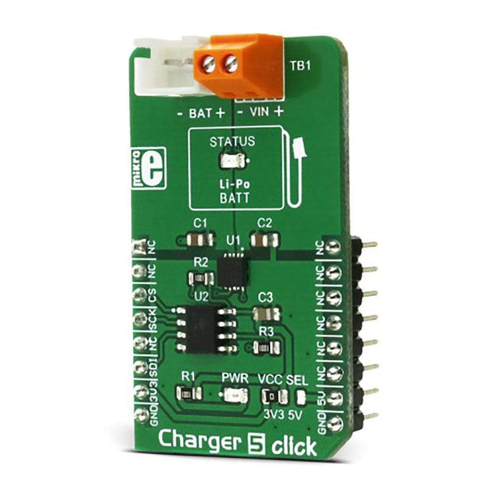 Mikroelektronika d.o.o. MIKROE-2848 Charger 5 Click Board - The Debug Store UK