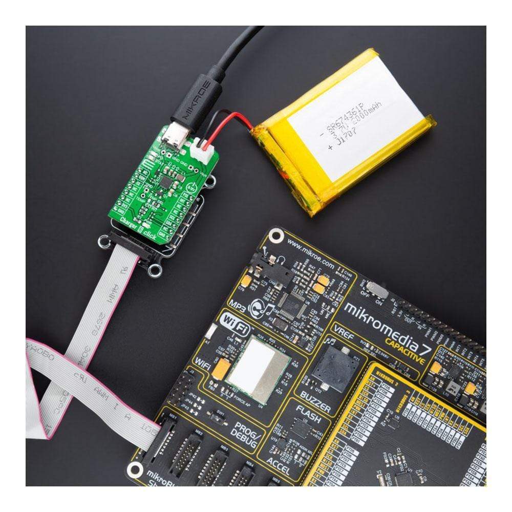 Mikroelektronika d.o.o. MIKROE-4576 Charger 6 Click Board - The Debug Store UK