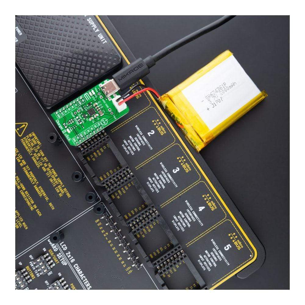 Mikroelektronika d.o.o. MIKROE-4576 Charger 6 Click Board - The Debug Store UK