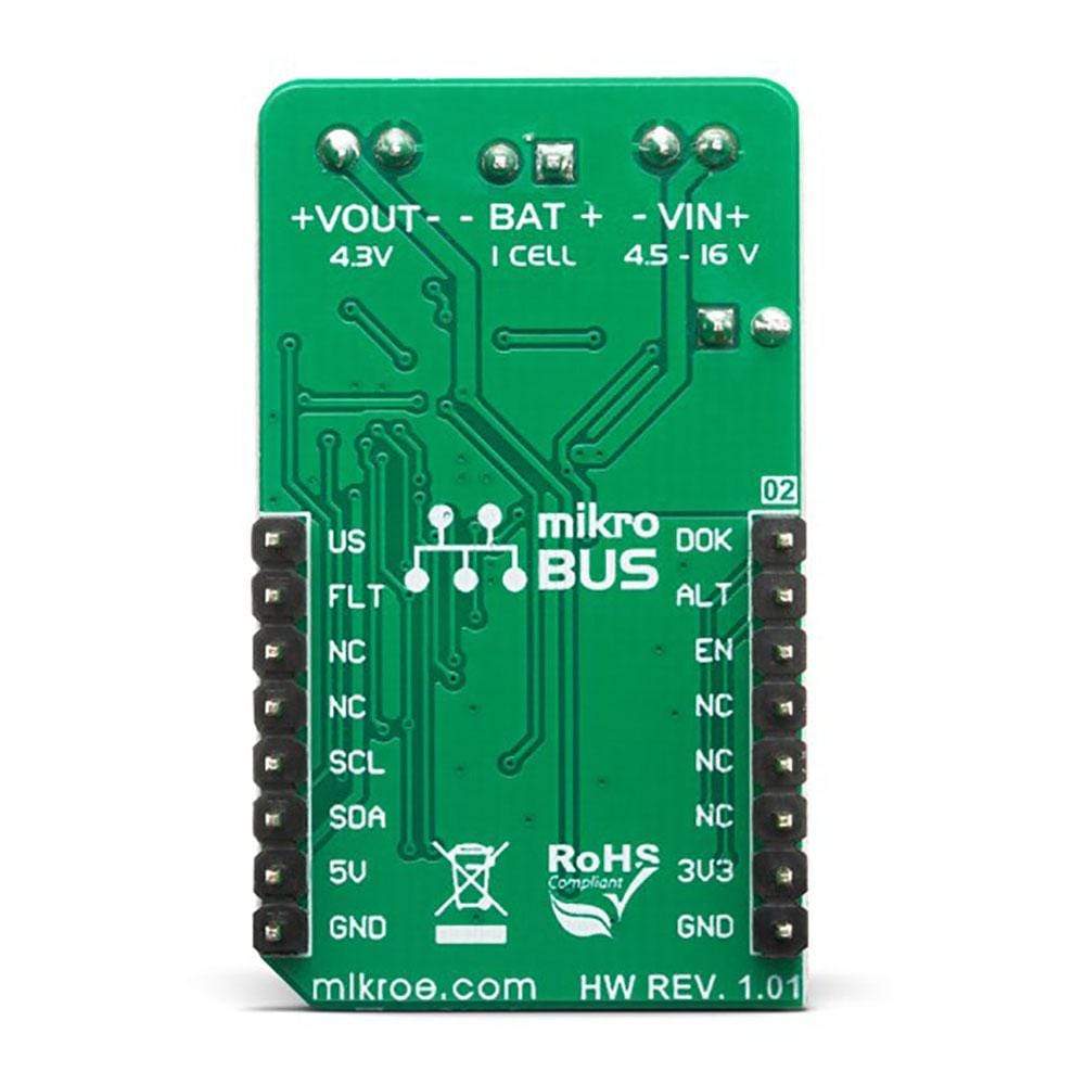 Mikroelektronika d.o.o. MIKROE-3348 Charger 8 Click Board - The Debug Store UK