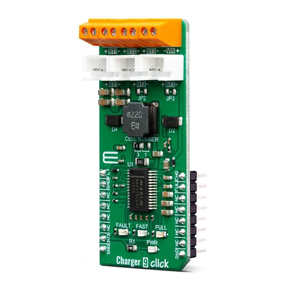 Mikroelektronika d.o.o. MIKROE-3568 Charger 9 Click Board - The Debug Store UK