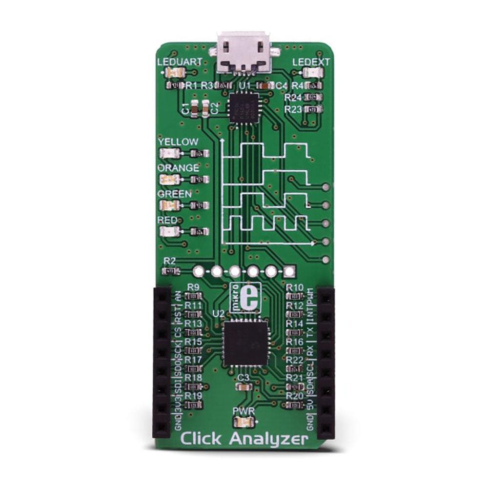 Mikroelektronika d.o.o. MIKROE-2956 Click Board Analyzer - The Debug Store UK