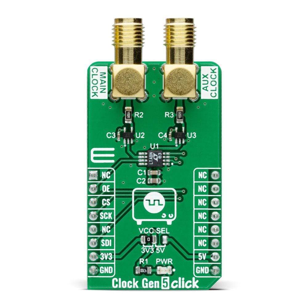 Mikroelektronika d.o.o. MIKROE-4413 Clock Gen 5 Click Board - The Debug Store UK