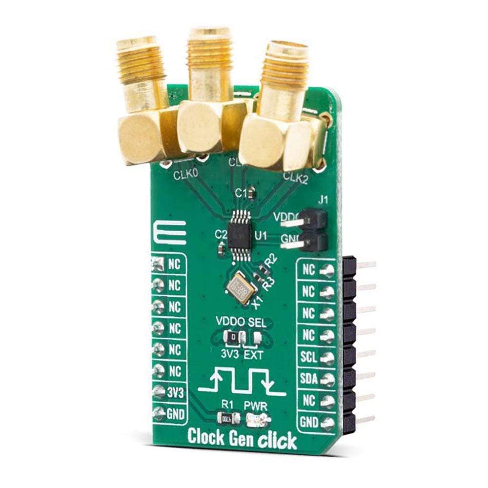 Mikroelektronika d.o.o. MIKROE-4113 Clock Gen Click Board - The Debug Store UK