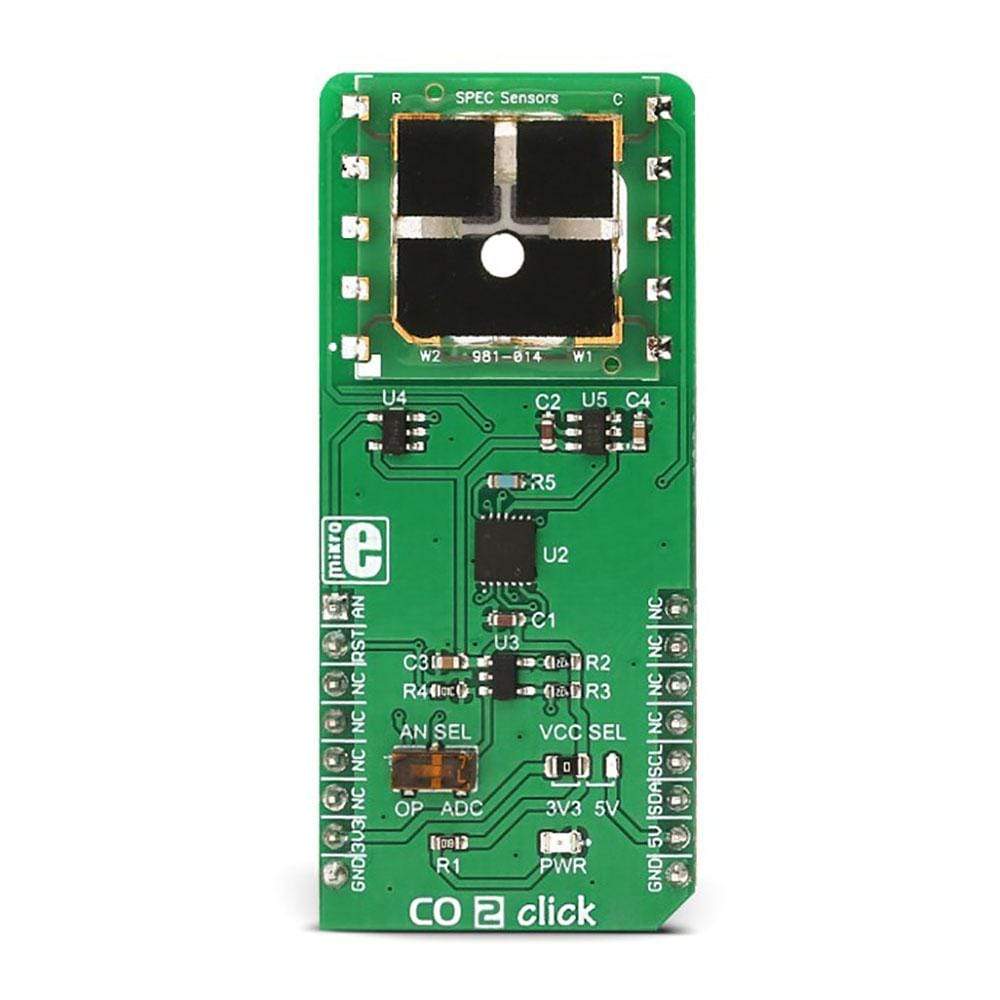 Mikroelektronika d.o.o. MIKROE-3196 CO 2 Click Board - The Debug Store UK