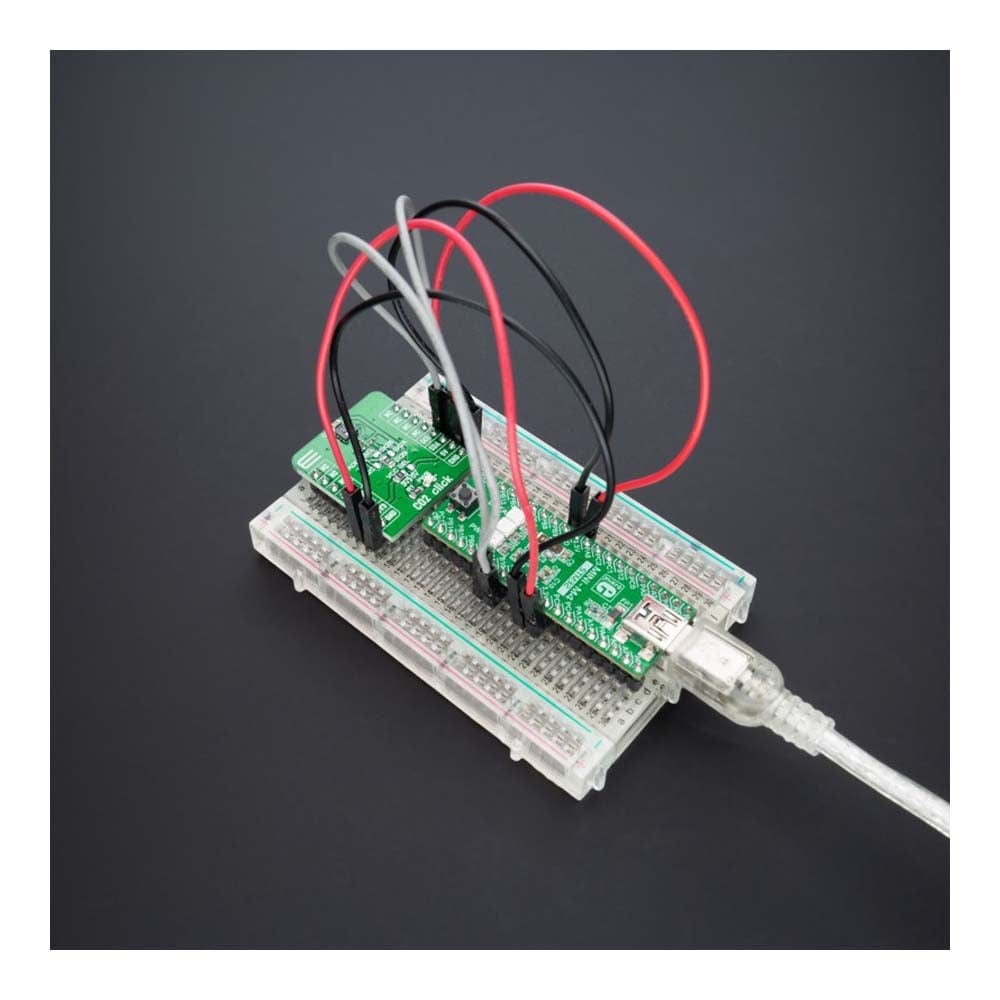 Mikroelektronika d.o.o. MIKROE-4725 CO2 Click Board - The Debug Store UK