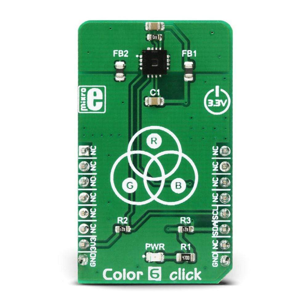 Mikroelektronika d.o.o. MIKROE-3061 Color 6 Click Board - The Debug Store UK