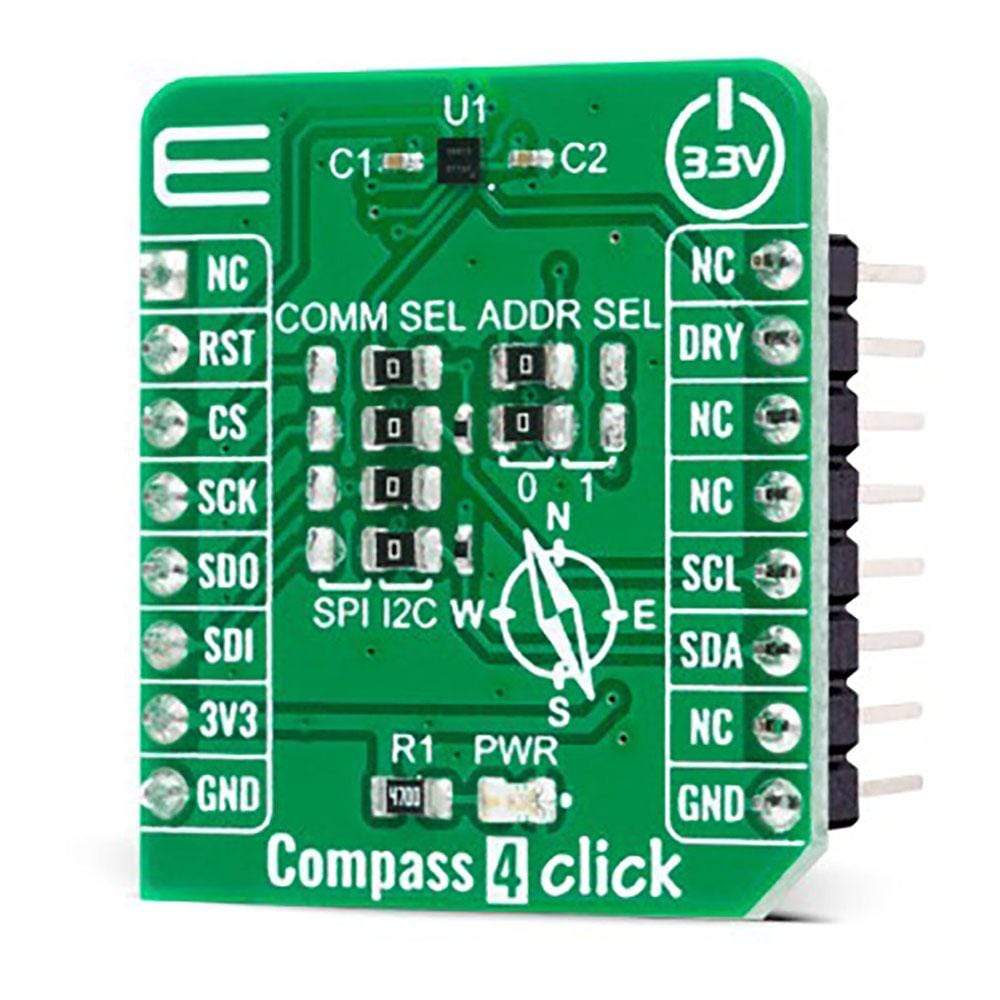 Mikroelektronika d.o.o. MIKROE-4231 Compass 4 Click Board - The Debug Store UK