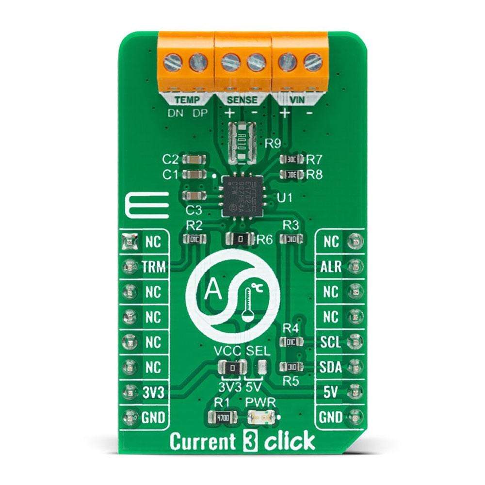 Mikroelektronika d.o.o. MIKROE-4203 Current 3 Click Board - The Debug Store UK