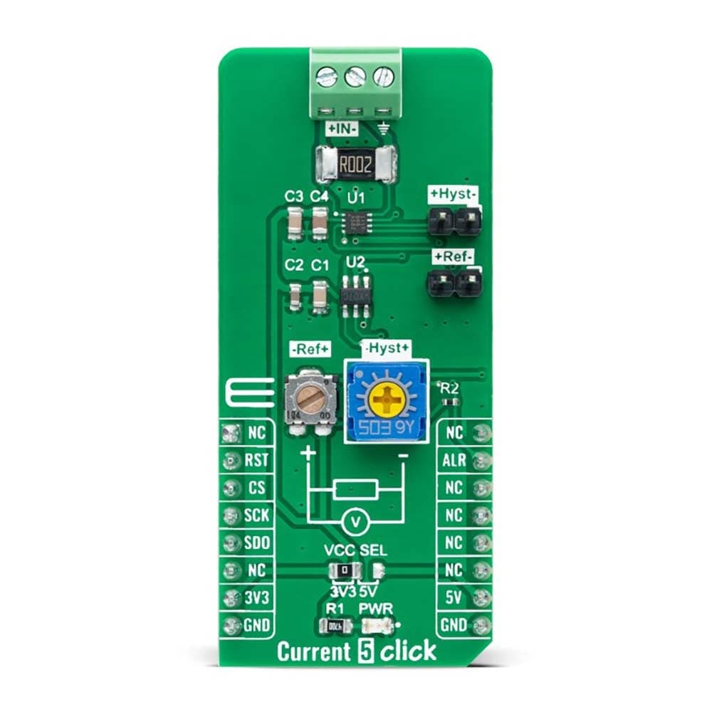 Mikroelektronika d.o.o. MIKROE-4953 Current 5 Click Board - The Debug Store UK
