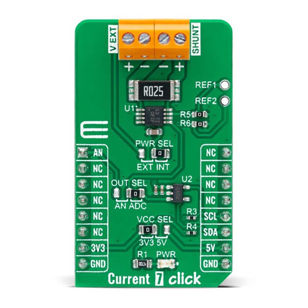 Mikroelektronika d.o.o. MIKROE-4976 Current 7 Click Board - The Debug Store UK