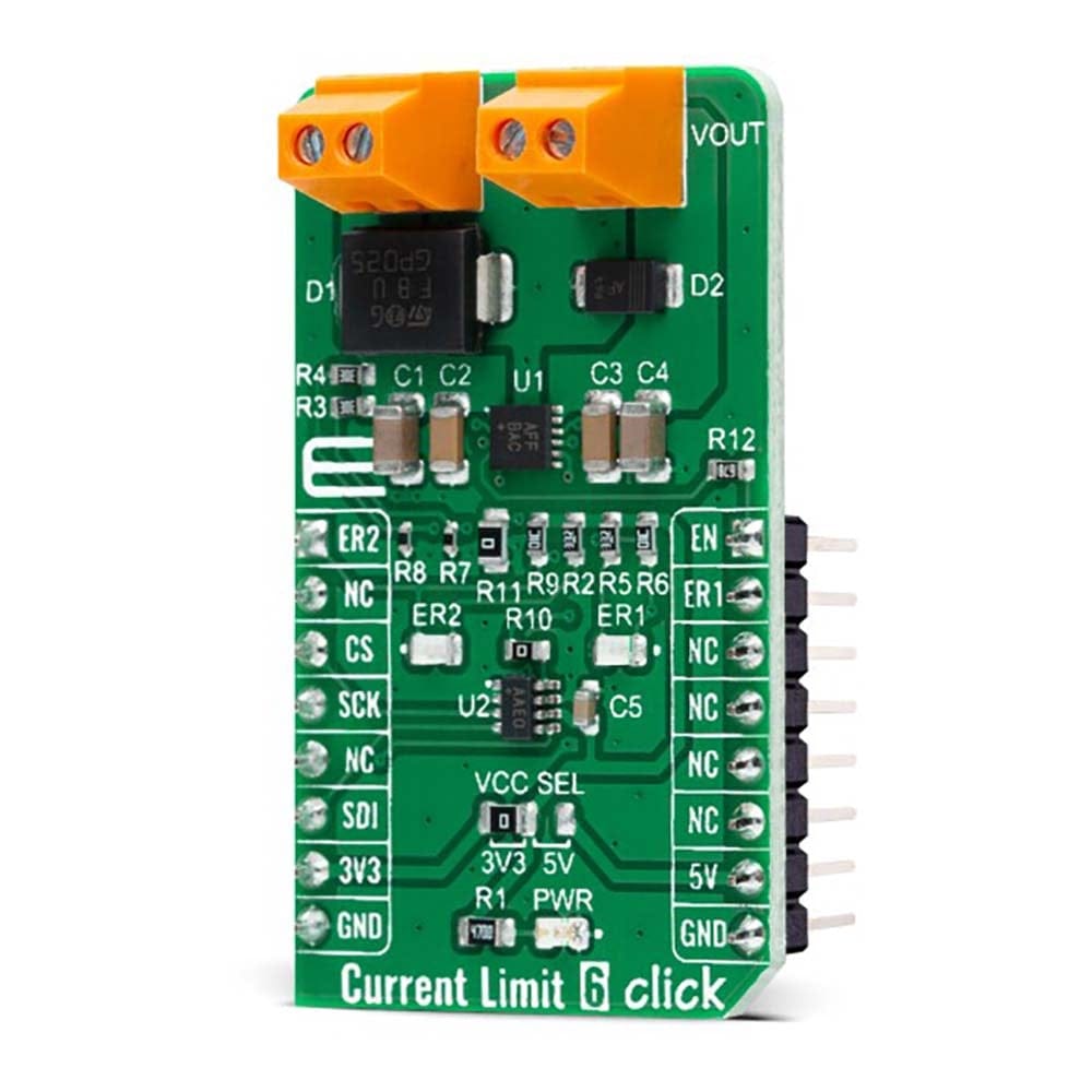 Mikroelektronika d.o.o. MIKROE-4915 Current Limit 6 Click Board - The Debug Store UK