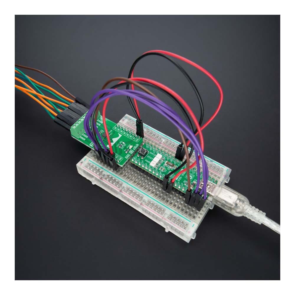 Mikroelektronika d.o.o. MIKROE-5097 DAC 12 Click Board - The Debug Store UK