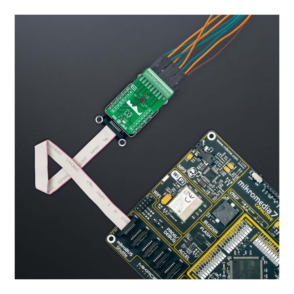 Mikroelektronika d.o.o. MIKROE-5097 DAC 12 Click Board - The Debug Store UK