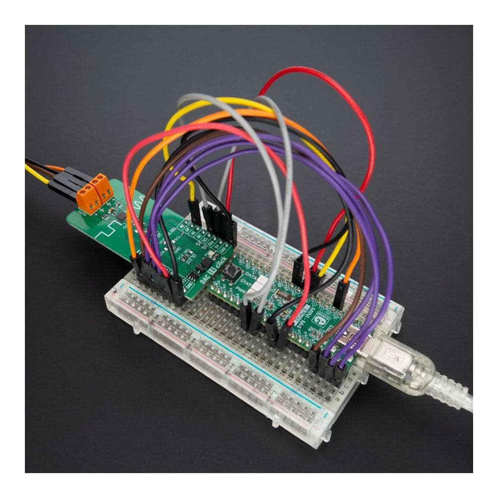 Mikroelektronika d.o.o. MIKROE-5525 DAC 14 Click Board - The Debug Store UK