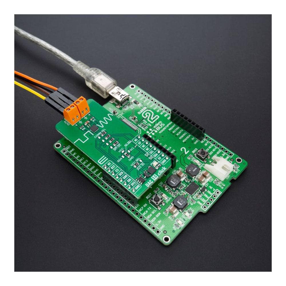 Mikroelektronika d.o.o. MIKROE-5525 DAC 14 Click Board - The Debug Store UK