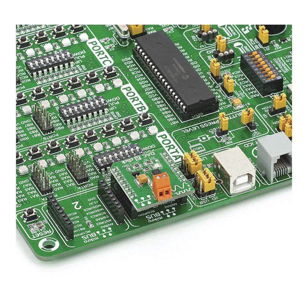 Mikroelektronika d.o.o. MIKROE-1918 DAC 2 Click Board - The Debug Store UK