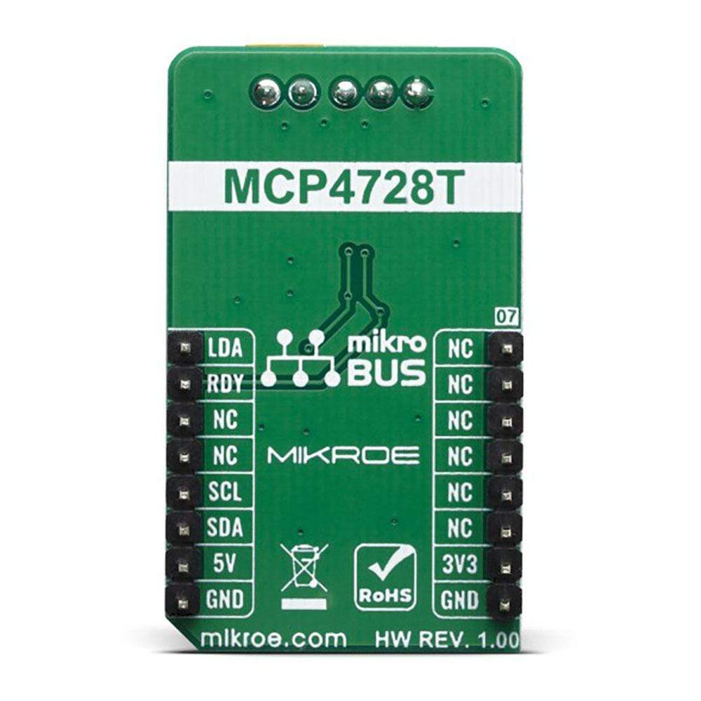 Mikroelektronika d.o.o. MIKROE-3707 DAC 4 Click Board - The Debug Store UK
