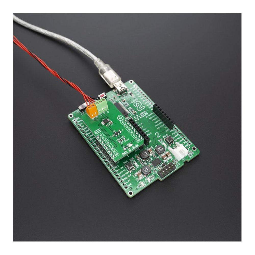 Mikroelektronika d.o.o. MIKROE-3886 DAC 7 Click Board - The Debug Store UK