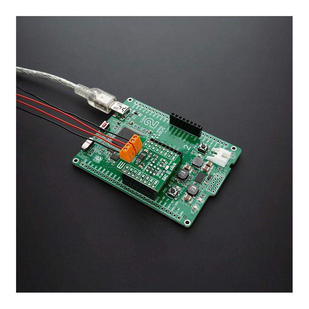 Mikroelektronika d.o.o. MIKROE-4332 DAC 9 Click Board - The Debug Store UK