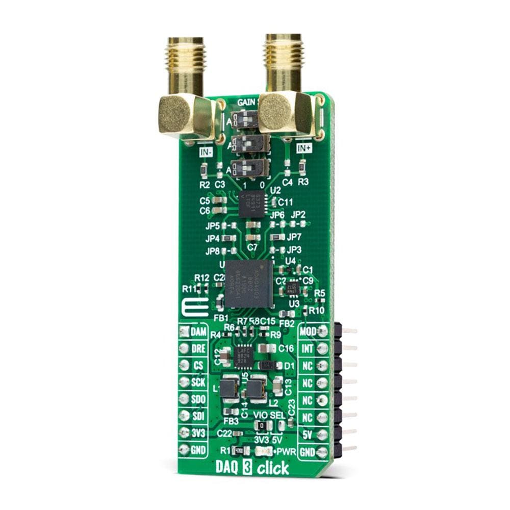 Mikroelektronika d.o.o. MIKROE-4486 DAQ 3 Click Board - The Debug Store UK