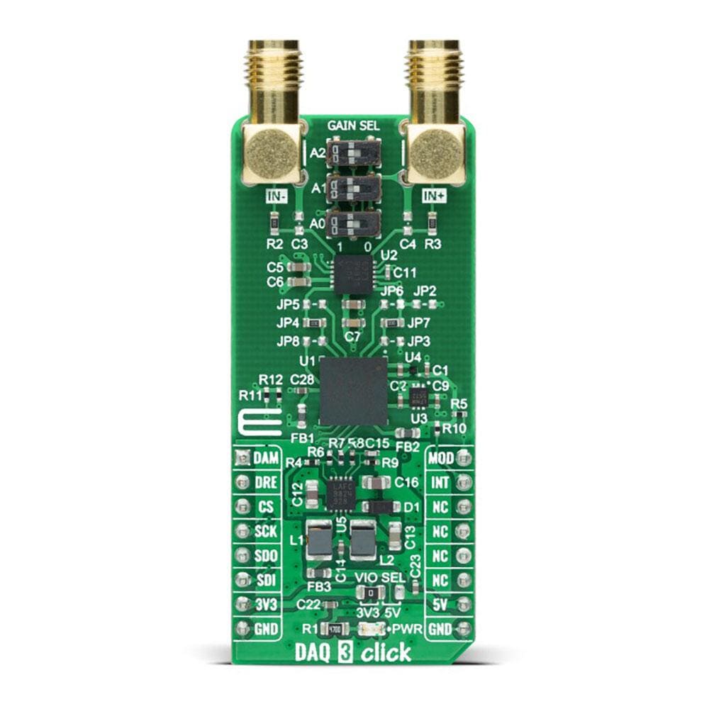 Mikroelektronika d.o.o. MIKROE-4486 DAQ 3 Click Board - The Debug Store UK