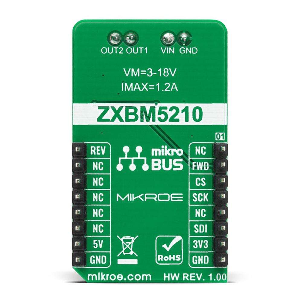 Mikroelektronika d.o.o. MIKROE-4333 DC Motor 16 Click Board - The Debug Store UK