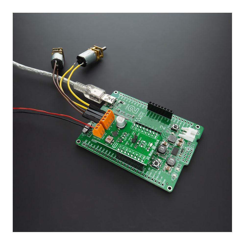 Mikroelektronika d.o.o. MIKROE-4454 DC Motor 17 Click Board - The Debug Store UK