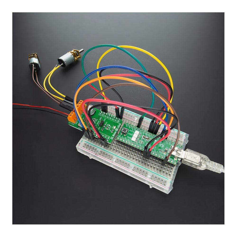 Mikroelektronika d.o.o. MIKROE-4454 DC Motor 17 Click Board - The Debug Store UK