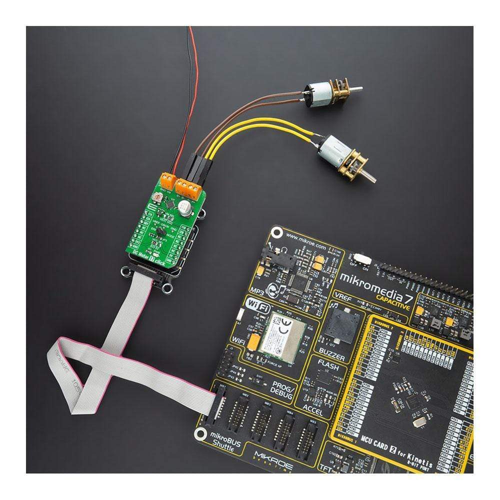 Mikroelektronika d.o.o. MIKROE-4454 DC Motor 17 Click Board - The Debug Store UK