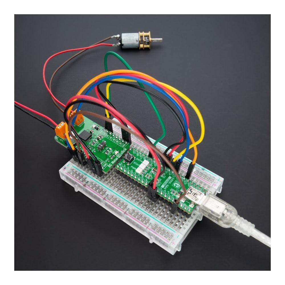 Mikroelektronika d.o.o. MIKROE-4786 DC Motor 18 Click Board - The Debug Store UK