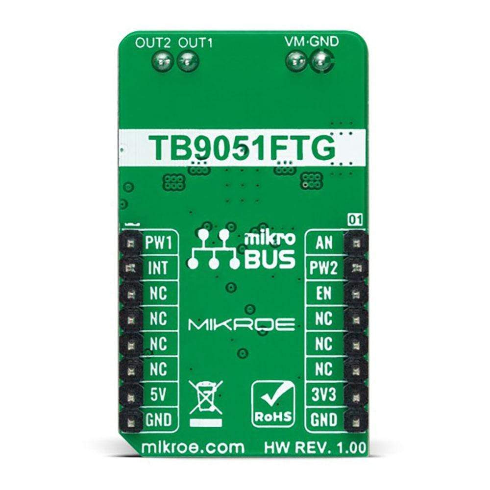 Mikroelektronika d.o.o. MIKROE-4786 DC Motor 18 Click Board - The Debug Store UK