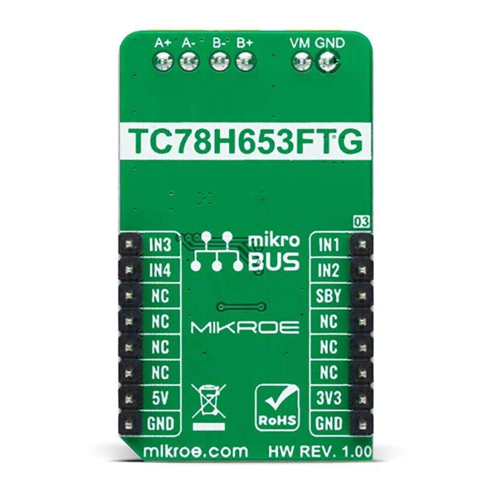 Mikroelektronika d.o.o. MIKROE-4883 DC Motor 19 Click Board - The Debug Store UK