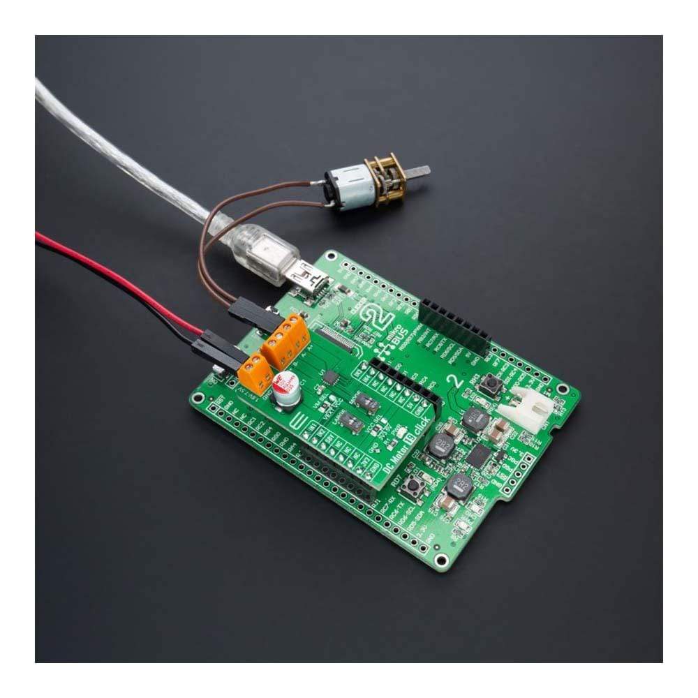 Mikroelektronika d.o.o. MIKROE-4883 DC Motor 19 Click Board - The Debug Store UK