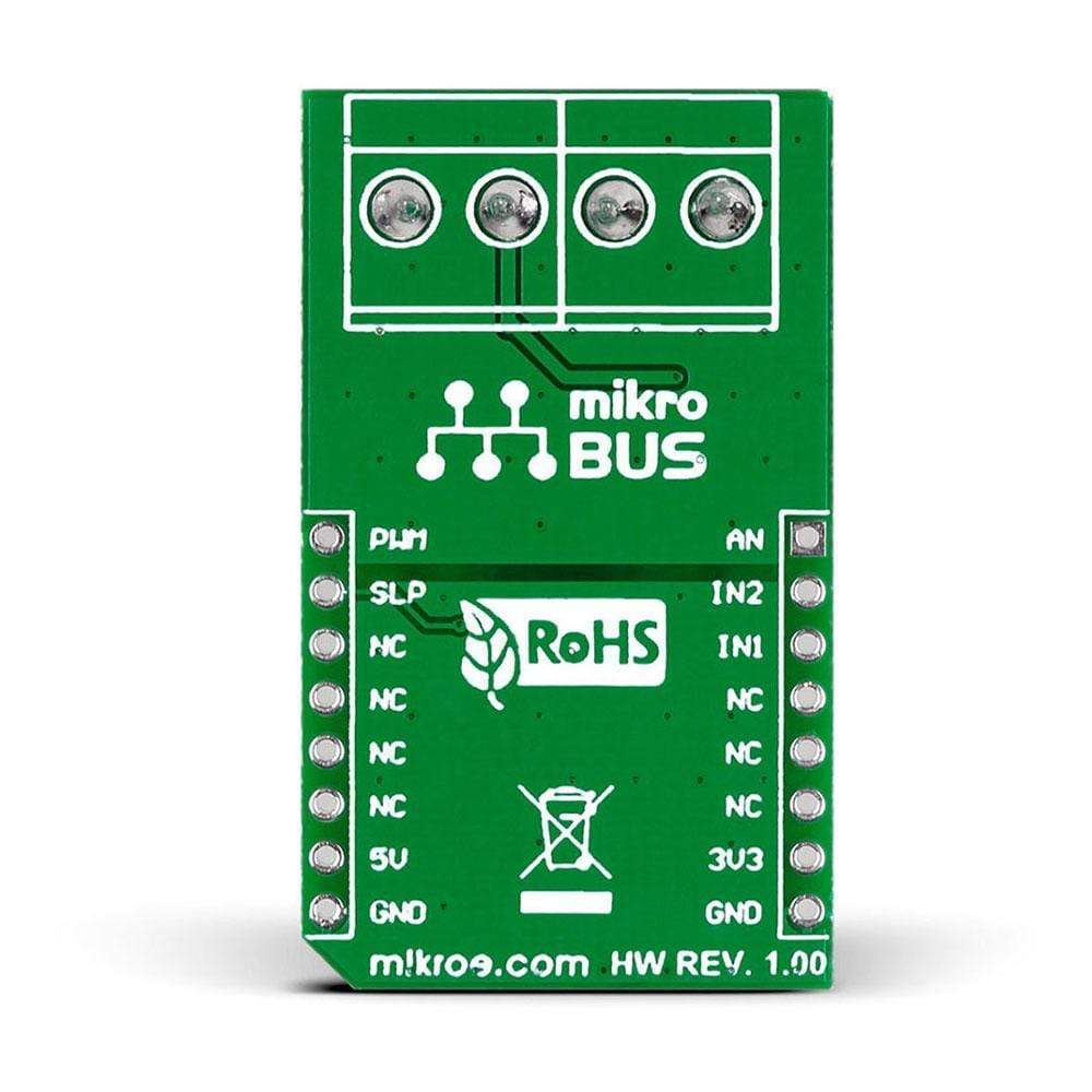 Mikroelektronika d.o.o. MIKROE-1911 DC Motor 2 Click Board - The Debug Store UK