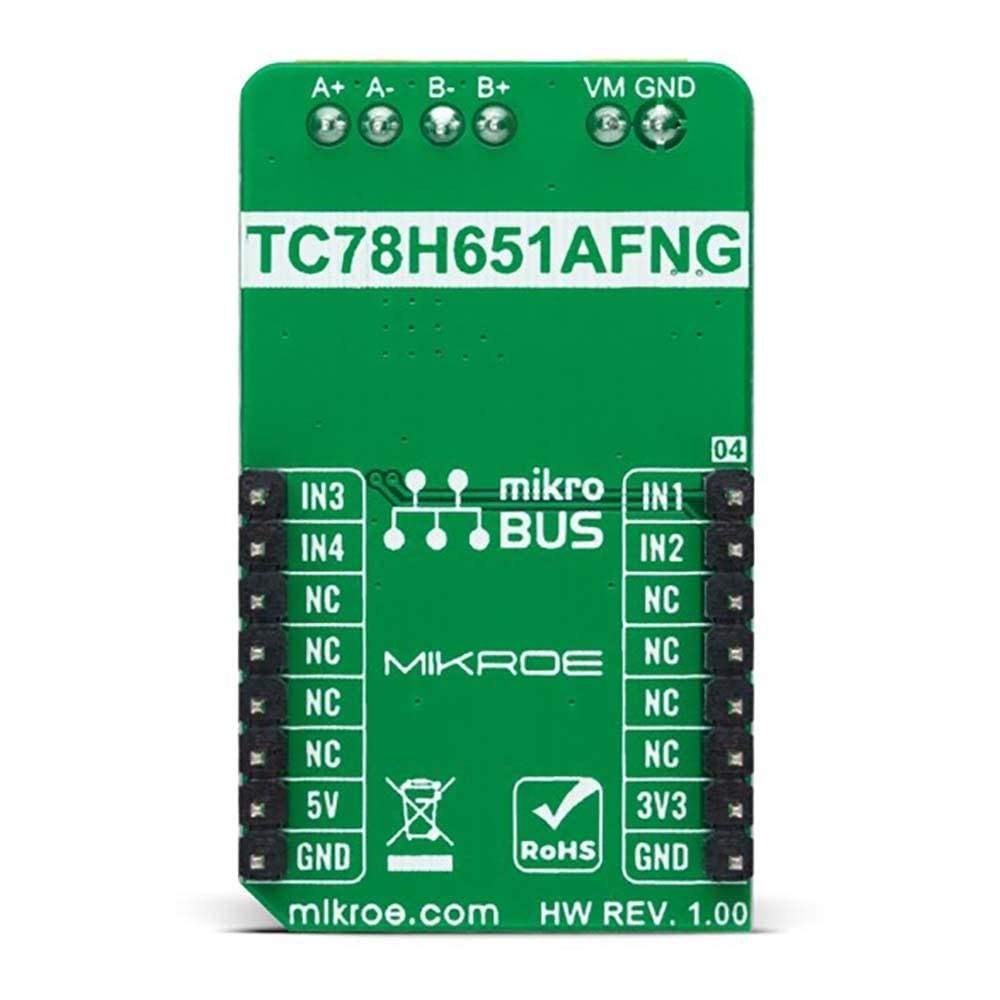 Mikroelektronika d.o.o. MIKROE-4884 DC Motor 20 Click Board - The Debug Store UK