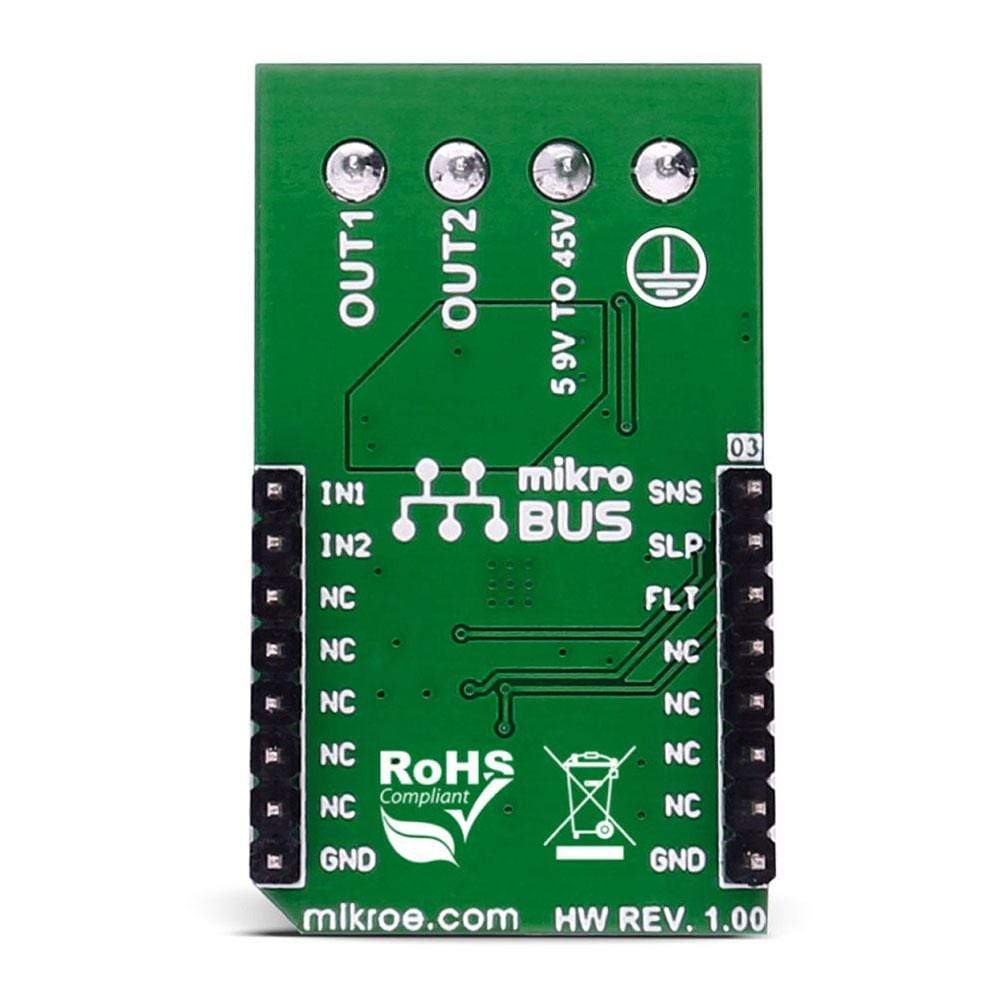 Mikroelektronika d.o.o. MIKROE-2699 DC Motor 5 Click Board - The Debug Store UK