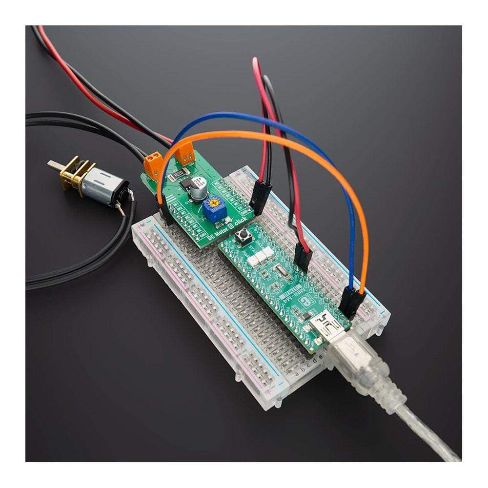 Mikroelektronika d.o.o. MIKROE-4114 DC Motor 6 Click Board - The Debug Store UK
