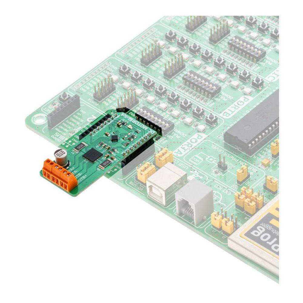 Mikroelektronika d.o.o. MIKROE-3289 DC Motor 7 Click Board - The Debug Store UK