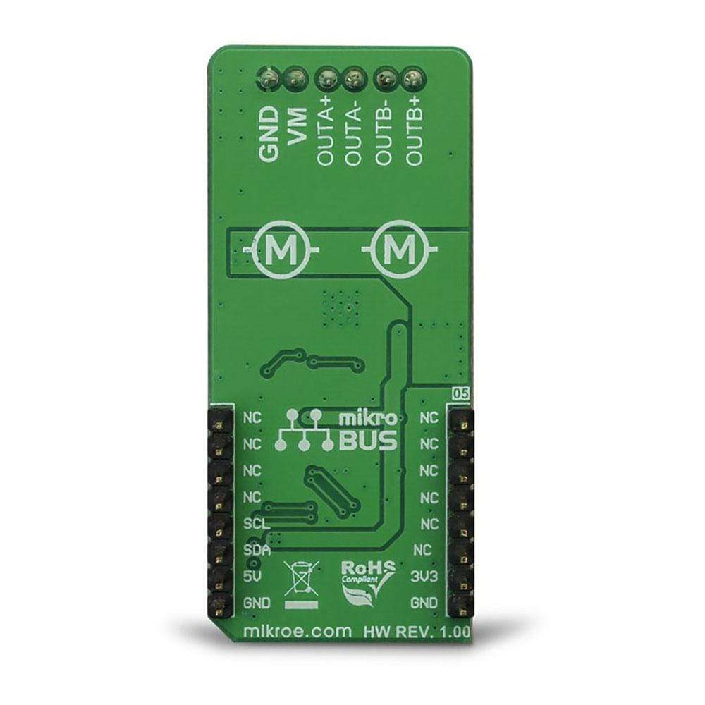 Mikroelektronika d.o.o. MIKROE-3289 DC Motor 7 Click Board - The Debug Store UK