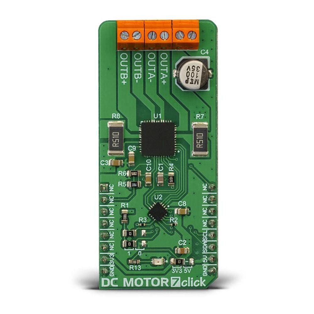 Mikroelektronika d.o.o. MIKROE-3289 DC Motor 7 Click Board - The Debug Store UK