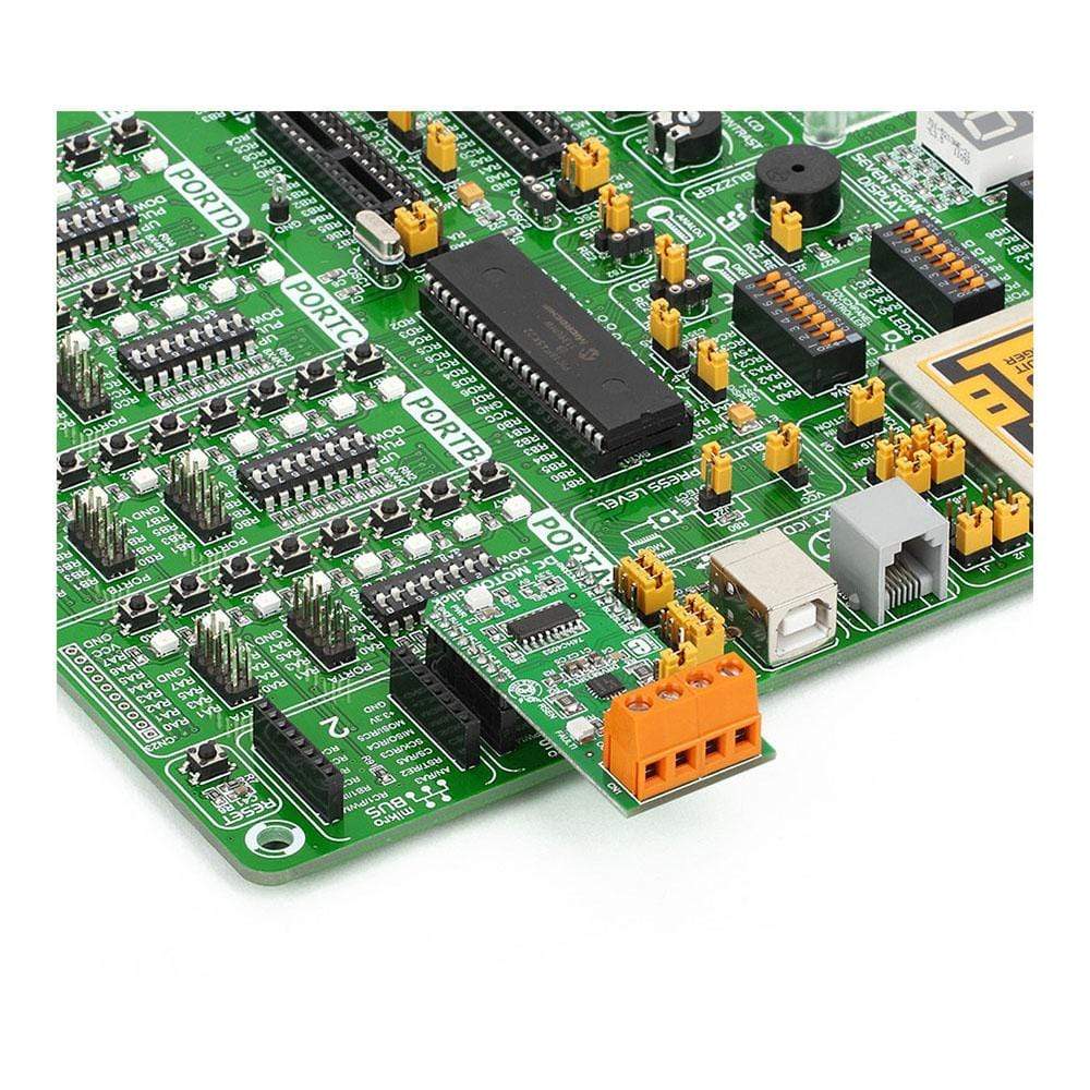 Mikroelektronika d.o.o. MIKROE-1526 DC Motor Click Board - The Debug Store UK