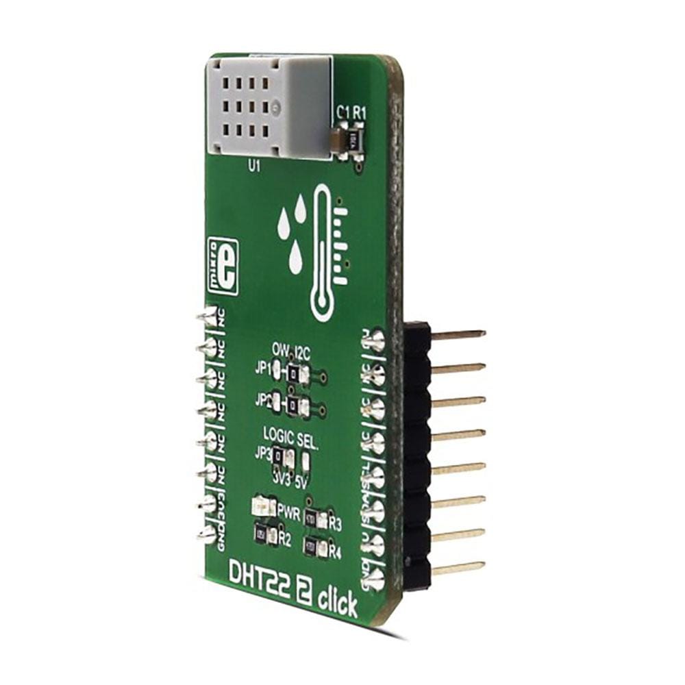 Mikroelektronika d.o.o. MIKROE-2818 DHT22 2 Click Board - The Debug Store UK