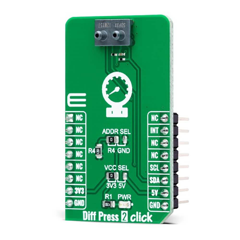 Mikroelektronika d.o.o. MIKROE-4894 Diff Press 2 Click Board - The Debug Store UK