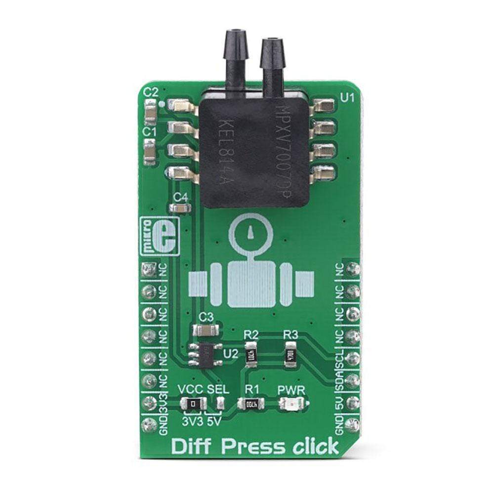 Mikroelektronika d.o.o. MIKROE-3332 Diff Press Click Board - The Debug Store UK