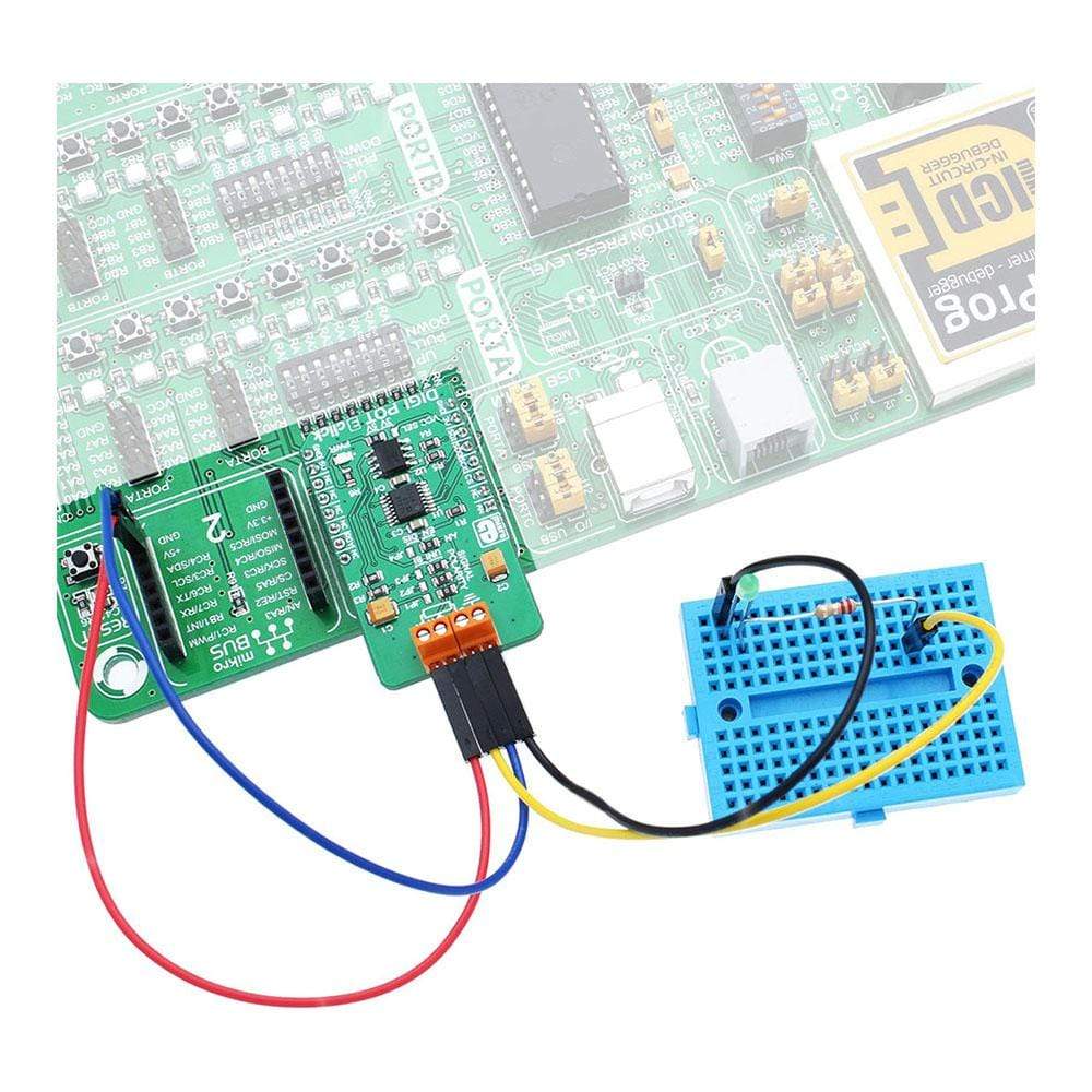 Mikroelektronika d.o.o. MIKROE-3016 DIGI POT 3 Click Board - The Debug Store UK