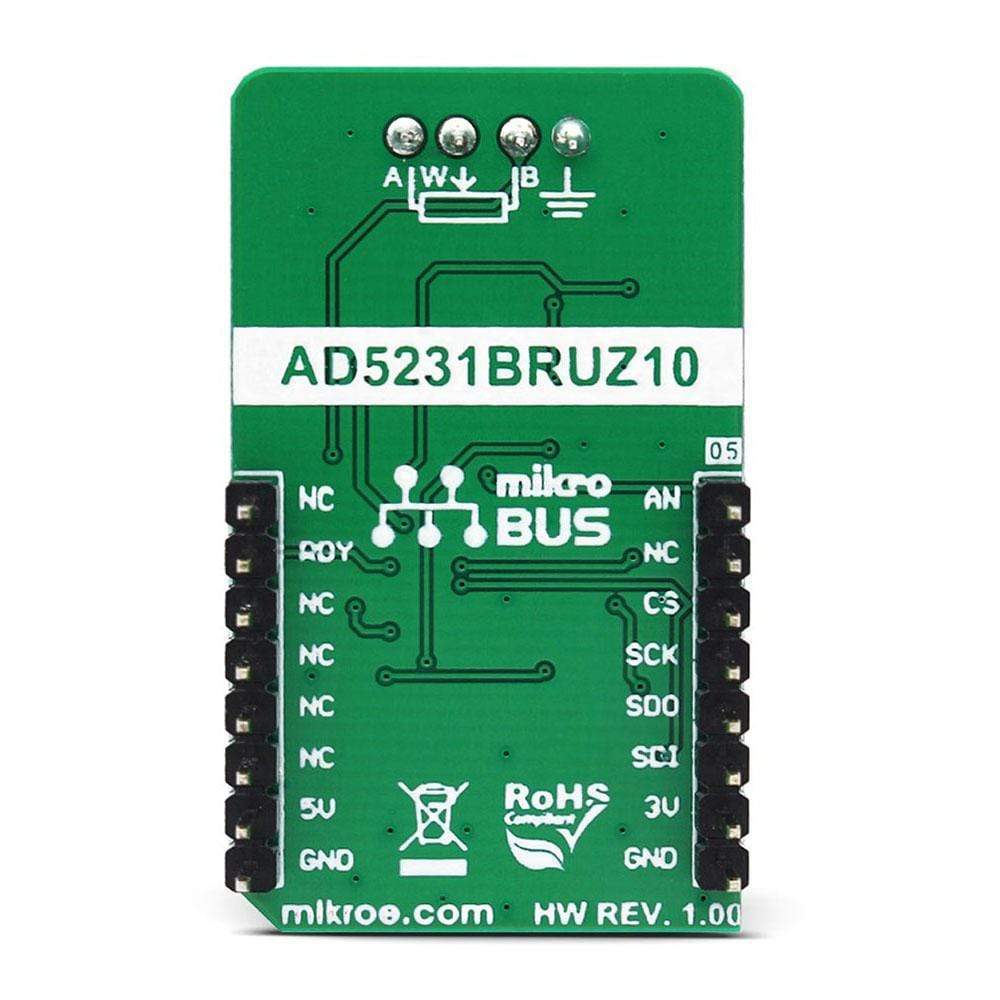 Mikroelektronika d.o.o. MIKROE-3016 DIGI POT 3 Click Board - The Debug Store UK