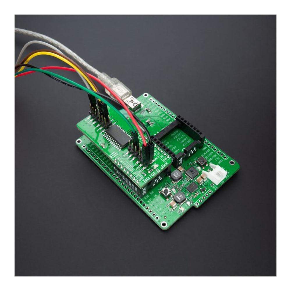 Mikroelektronika d.o.o. MIKROE-4596 DIGI POT 8 Click Board - The Debug Store UK