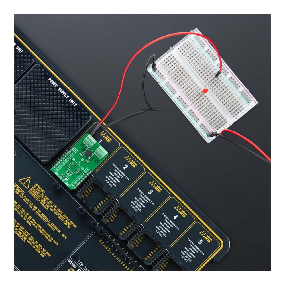 Mikroelektronika d.o.o. MIKROE-4727 DIGI POT 9 Click Board - The Debug Store UK
